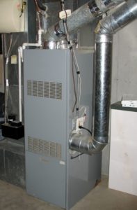 Residential forced air furnace